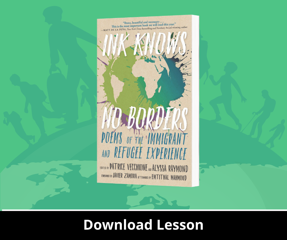 Cover of Ink Knows No Borders over green background